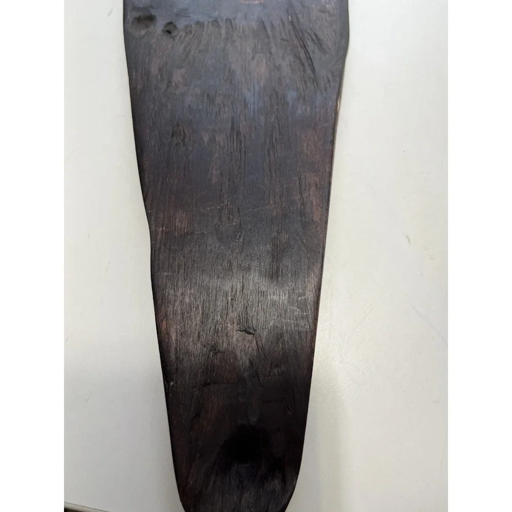 Vintage Carved Hard Wood African Style Mask Home Wall Decor 17
